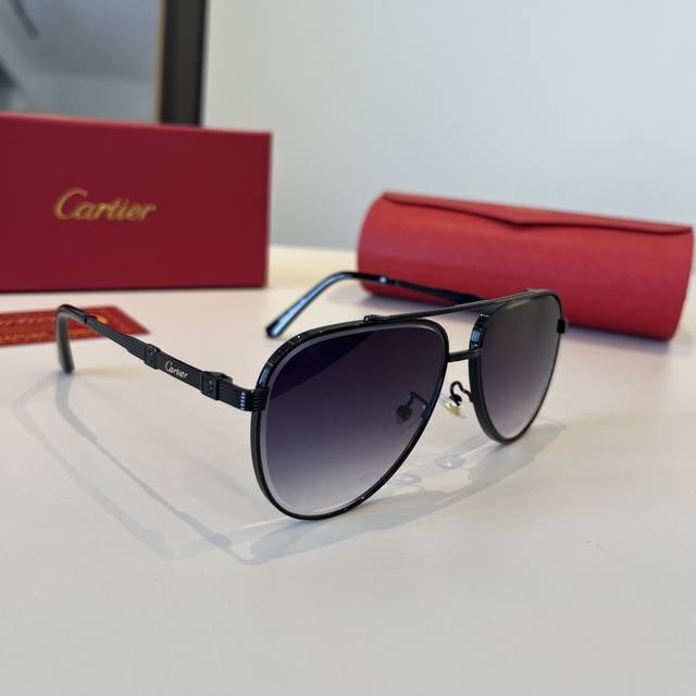 Cartie* Exquisite Cartie Sunglasses, made of metal, PC, with ten frameless, ultr