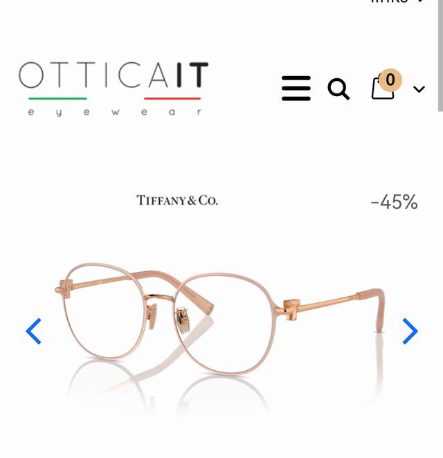 Tiffany.Co Mod: Tf1161 Dsize: 55-19-140 Ddd