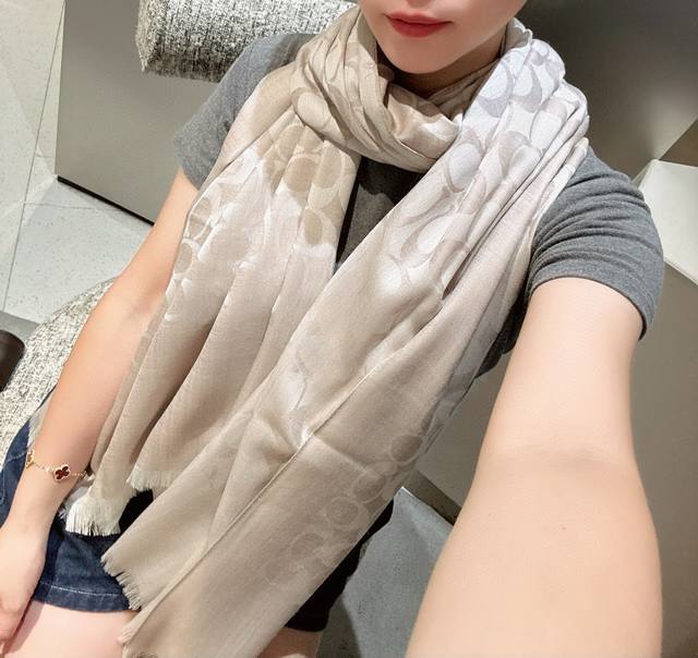 Coach classic scarf/shawl. Every color is beautiful, super comfortable, elegant