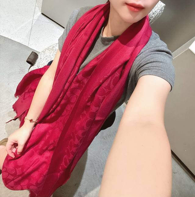 Coach classic scarf/shawl. Every color is beautiful, super comfortable, elegant