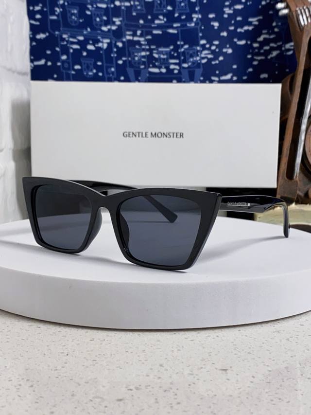 Gentle Moster Gm Square Retro Cat Eye Ins European and American Large Frame Glas