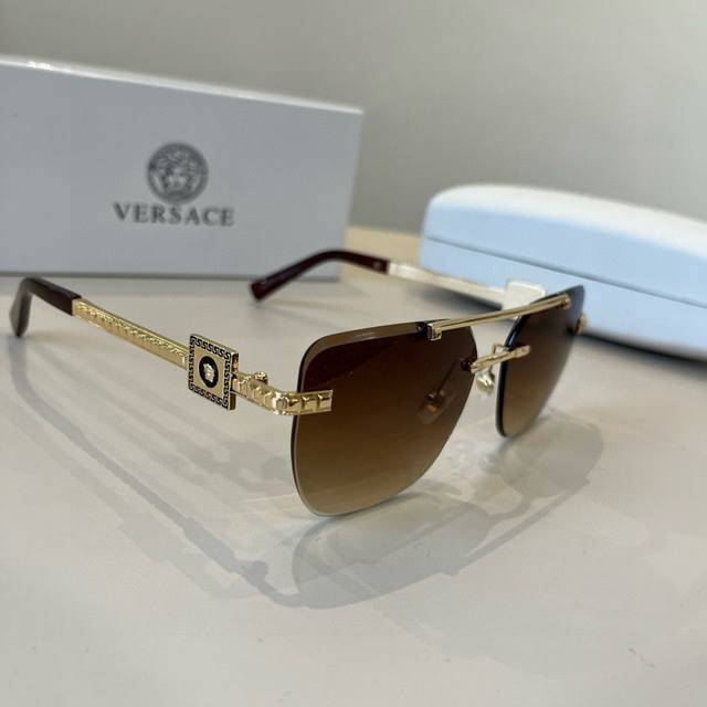 Versace European and American style fashion sunglasses, unisex polarized sunglas