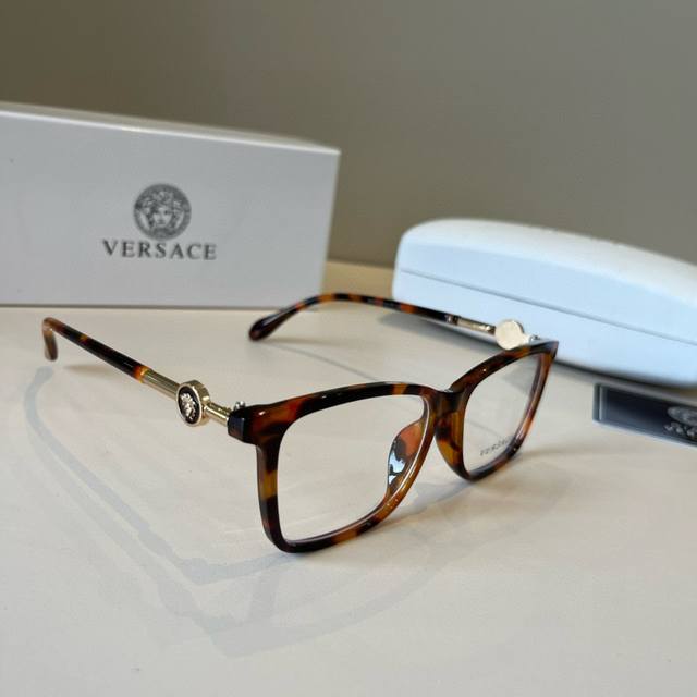 Versace's best-selling optical glasses, unisex blue light blocking glasses.