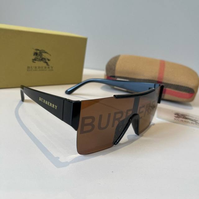 Burberry Letter Print Sunglasses 4291 Burberry Hip Hop Sunglasses Goggles Be4291