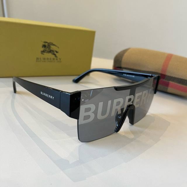 Burberry Letter Print Sunglasses 4291 Burberry Hip Hop Sunglasses Goggles Be4291