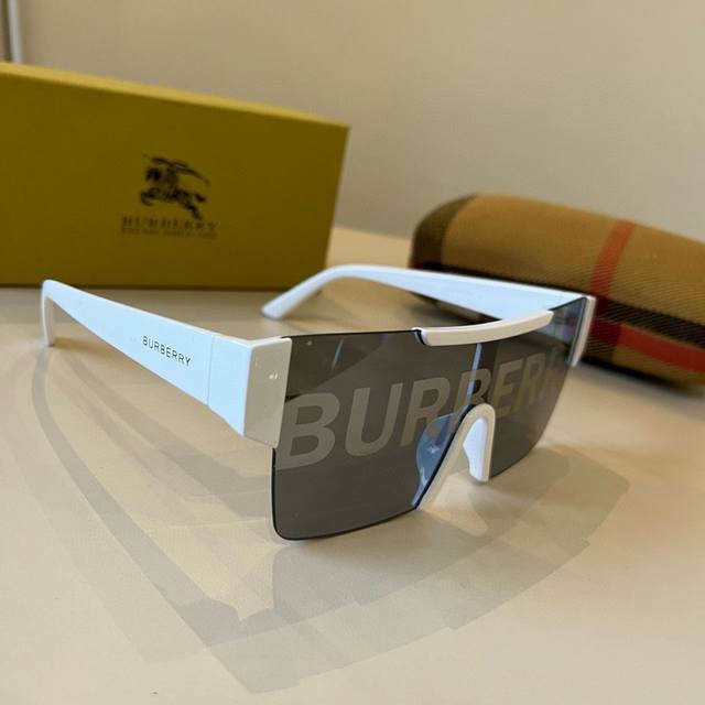 Burberry Letter Print Sunglasses 4291 Burberry Hip Hop Sunglasses Goggles Be4291