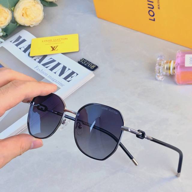 Louis Vuitto* Influencer Instagram Sunglasses New High-End Women's Sunglasses Tr