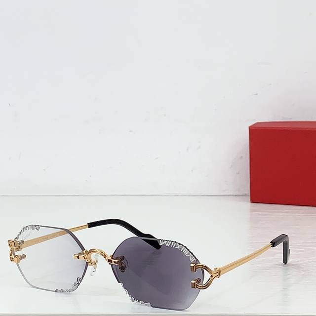 Photochromic Sunglasses Cartie* Model: Ct0767S Size: 142 Titanium~~ Ddd