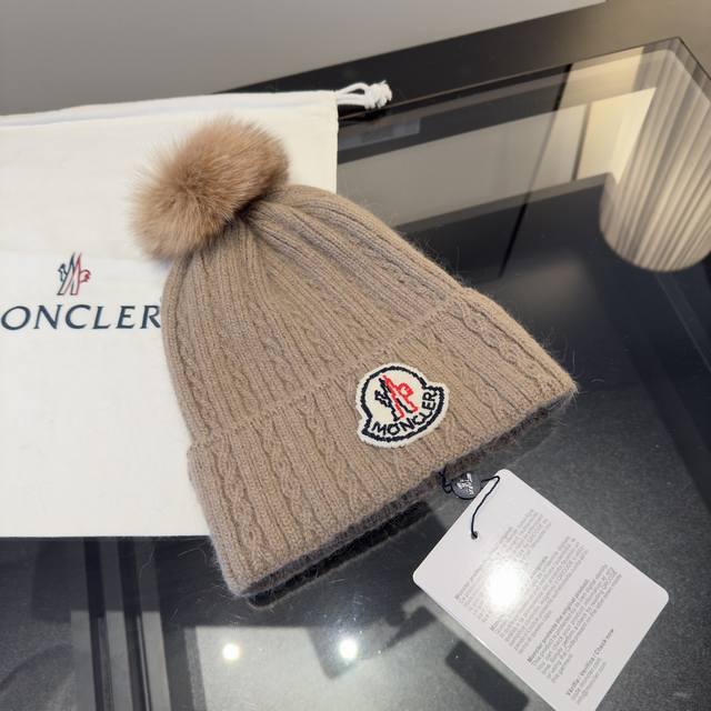 Moncler knitted beanie is extremely soft and comfortable, warm and stylish, simp