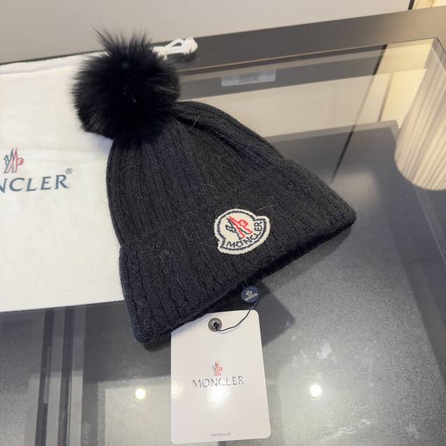 Moncler knitted beanie is extremely soft and comfortable, warm and stylish, simp