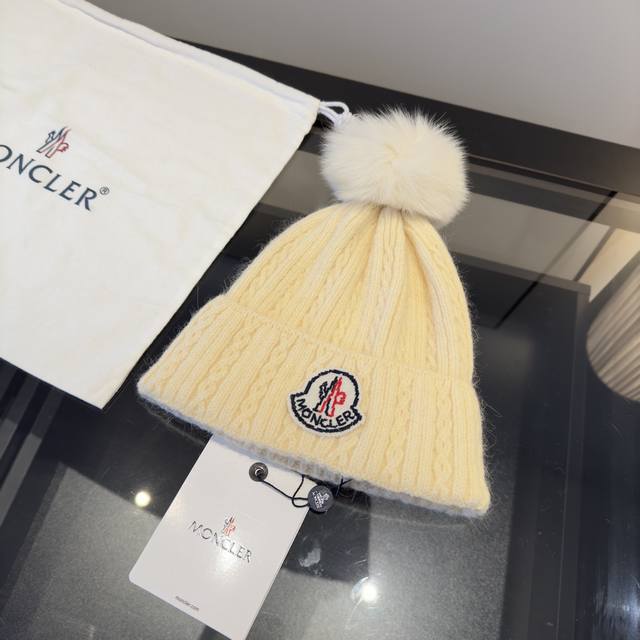 Moncler knitted beanie is extremely soft and comfortable, warm and stylish, simp