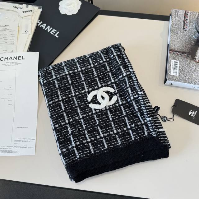 Chanel Knitted Scarf Ddd