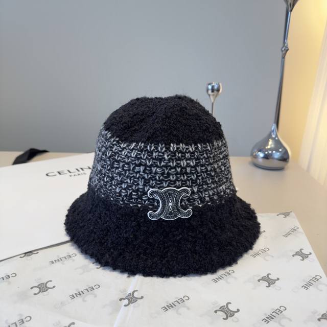 Celine's new wool bucket hat, foldable.