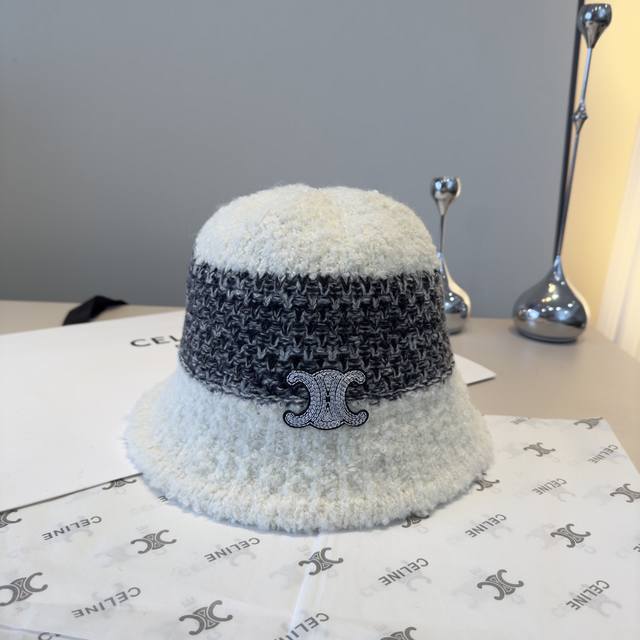 Celine's new wool bucket hat, foldable.