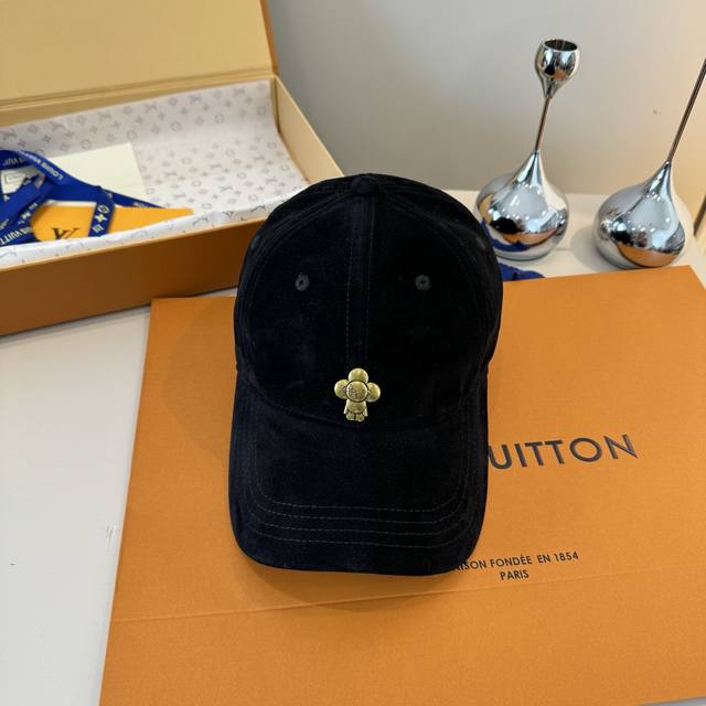 Louis Vuitton New Baseball Cap, High-End Custom Style, Head Circumference 57cm (