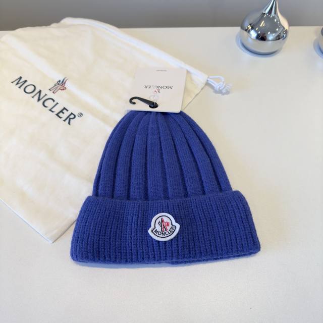 Moncler new wool beanie, 100% wool, Ddd