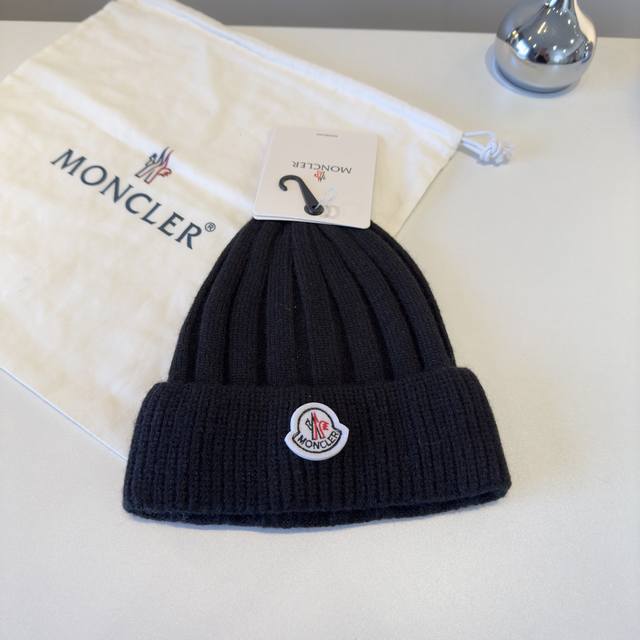Moncler new wool beanie, 100% wool, Ddd