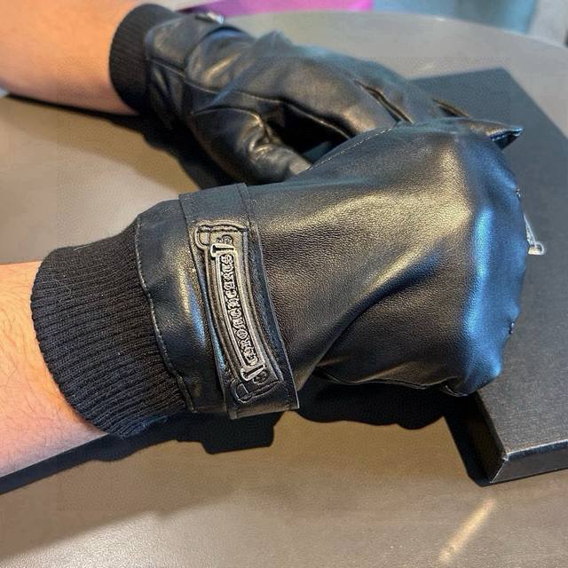 2025 Chrome Hearts New Couple Exclusive First Release Touchscreen Gloves Origina