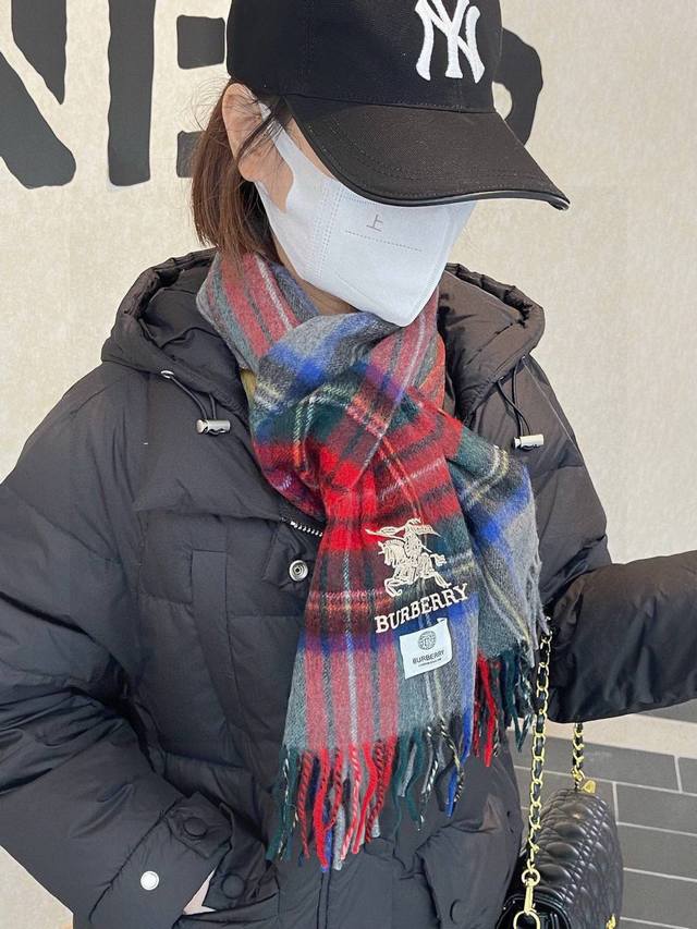 Highly Recommended: Burberry's New Couple Cashmere Scarf. Made with premium cash