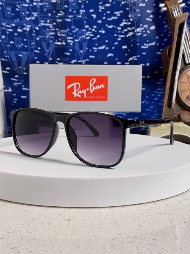 Ray-Ban 2025 New Large Frame Sunglasses Men's Trendy Driving Sunglasses Driver's