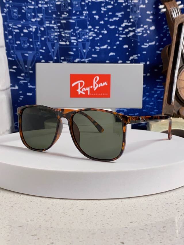 Ray-Ban 2025 New Large Frame Sunglasses Men's Trendy Driving Sunglasses Driver's