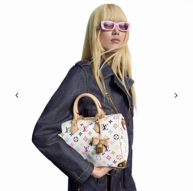 Louis Vuitton 2025 Lv x Takashi Murakami collection runway model Z2709W Tricolor
