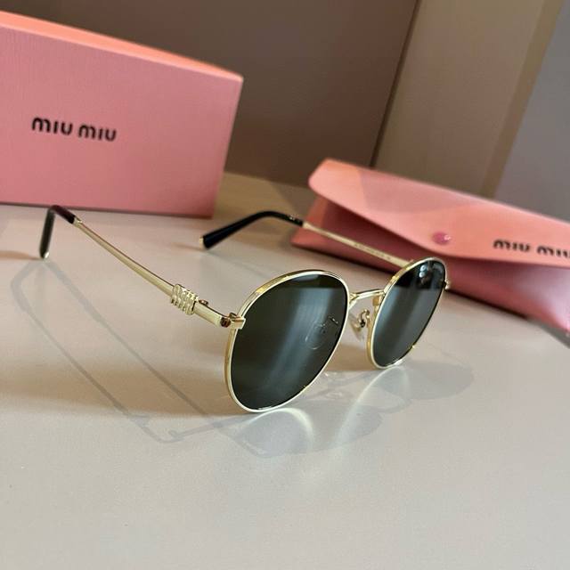Miumiu 25th Anniversary European Style New High-End Personalized Sunglasses Ddd