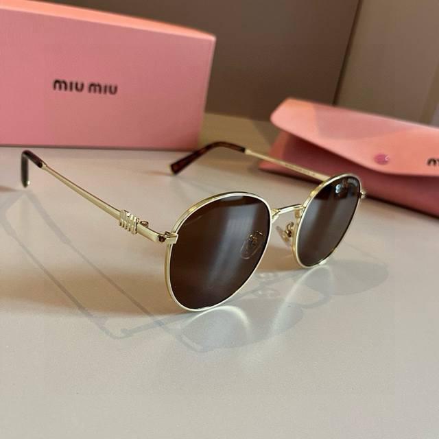 Miumiu 25th Anniversary European Style New High-End Personalized Sunglasses Ddd