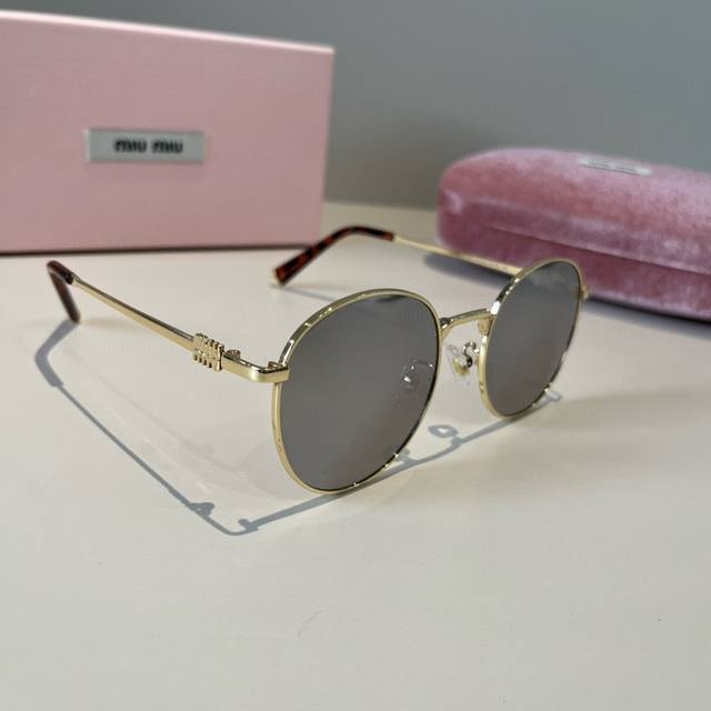 Miumiu 25th Anniversary European Style New High-End Personalized Sunglasses Ddd