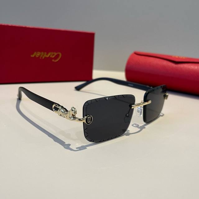 Cartie* Exquisite Cartie Sunglasses, made of metal, PC, with frameless, ultra-li