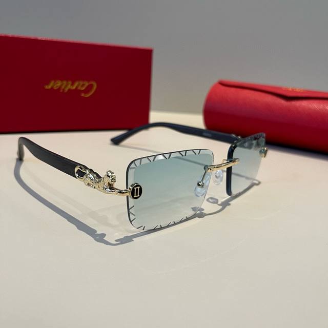 Cartie* Exquisite Cartie Sunglasses, made of metal, PC, with frameless, ultra-li