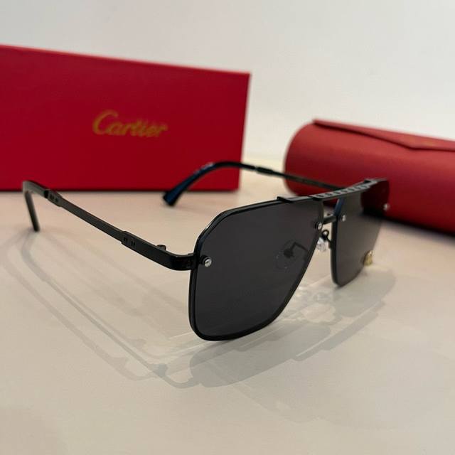 Cartie* Exquisite Cartie Sunglasses, made of metal, PC, with ten frameless, ultr