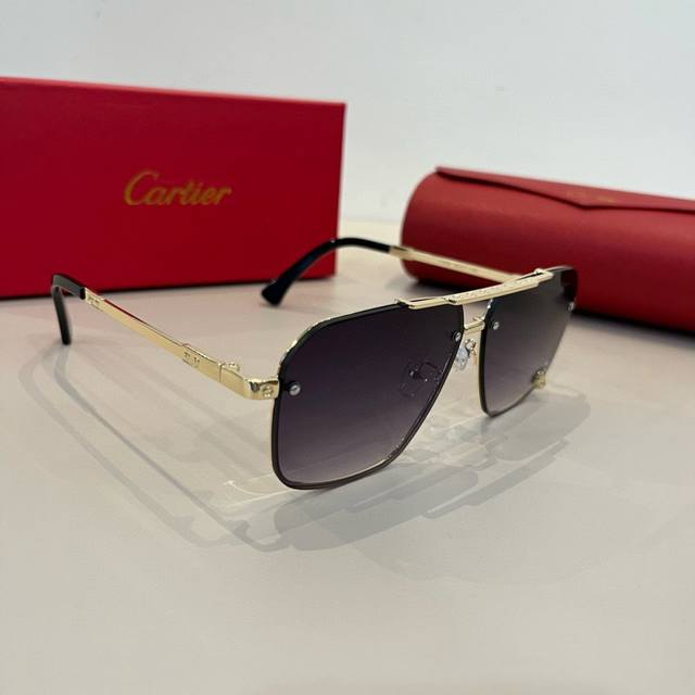 Cartie* Exquisite Cartie Sunglasses, made of metal, PC, with frameless, ultra-li