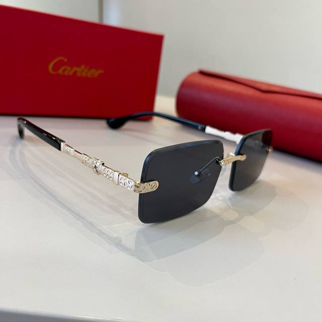 Cartie* Exquisite Cartie Sunglasses, made of metal, PC, with frameless, ultra-li
