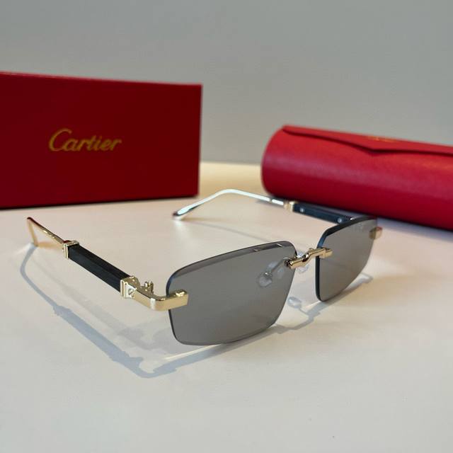 Cartie* Exquisite Cartie Sunglasses, made of metal, PC, with frameless, ultra-li