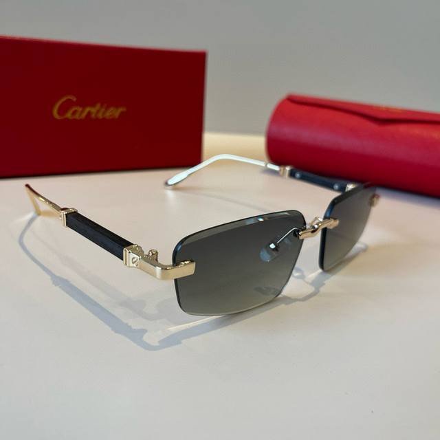 Cartie* Exquisite Cartie Sunglasses, made of metal, PC, with frameless, ultra-li