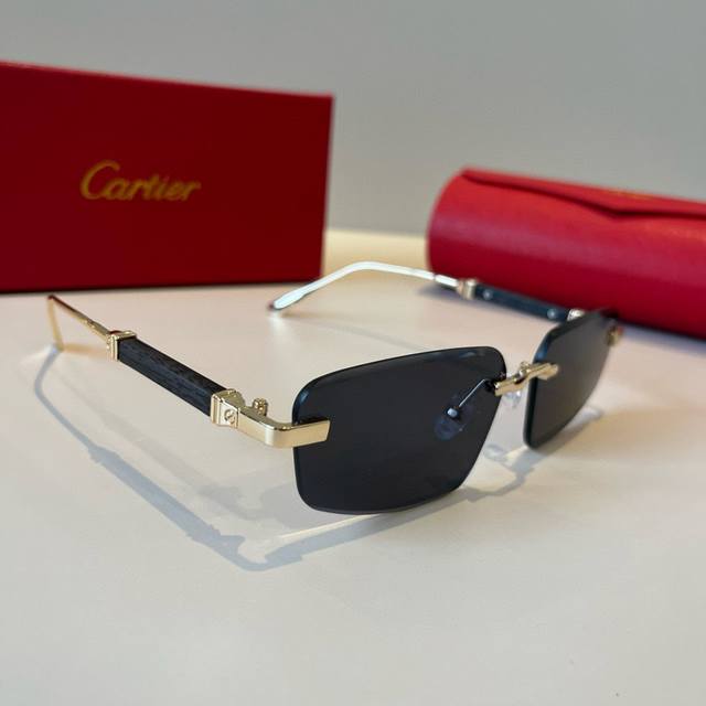 Cartie* Exquisite Cartie Sunglasses, made of metal, PC, with frameless, ultra-li