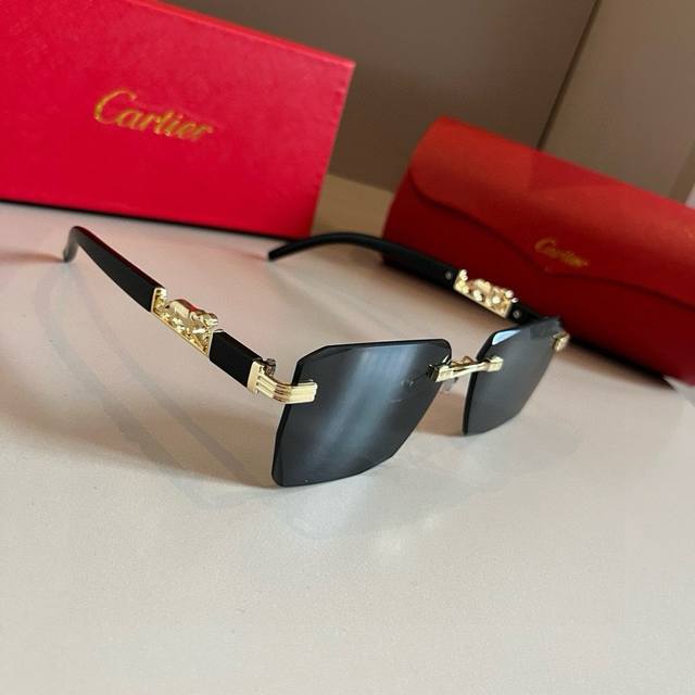 Cartie* Exquisite Cartie Sunglasses, made of metal PC, with frameless, ultra-lig