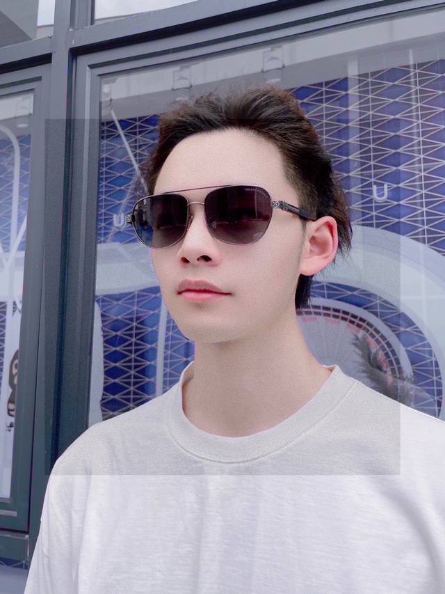 New Arrival, Brand: Chrome Hearts Guarantee, High-Quality Men's Polarized Sungla