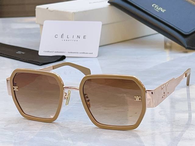 Celin new sunglasses, Model: Cl40333F, Size: 53