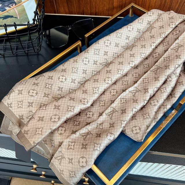 New Arrival! This new silk satin long scarf is truly breathtaking! The effect wh