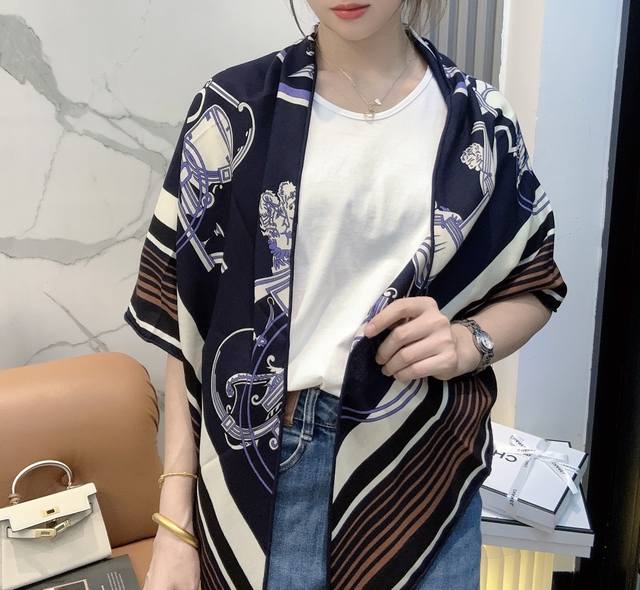 Another major release is here! The bookplate triangular scarf features exquisite