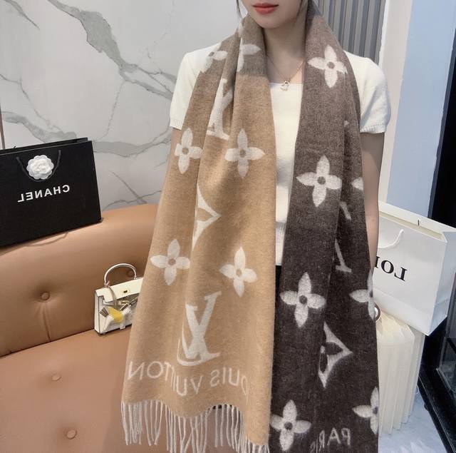 Kaki's top-selling gradient scarf, in stock and available now! Compare it to oth