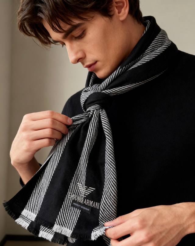 Men's Armani Shawl - Grab it while you can! Men's styles are really rare, only a