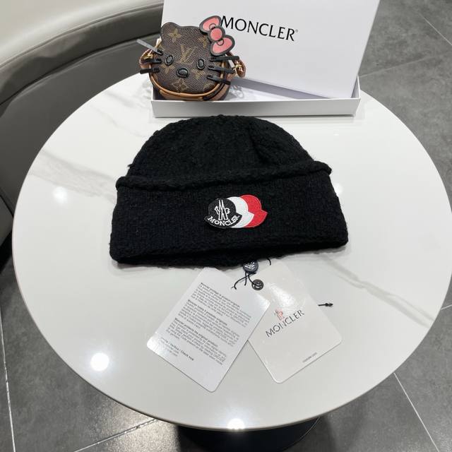 Moncler knitted beanie is extremely soft and comfortable, warm and stylish, simp