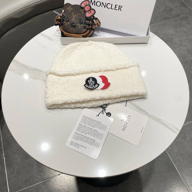 Moncler knitted beanie is extremely soft and comfortable, warm and stylish, simp