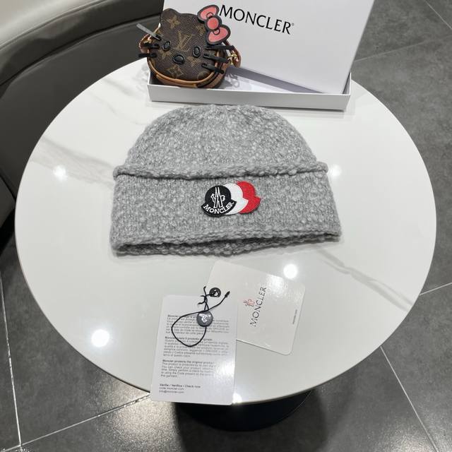 Moncler knitted beanie is extremely soft and comfortable, warm and stylish, simp