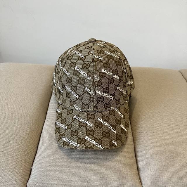 Balenciaga's new logo baseball cap, cool colors, different styles for men and wo