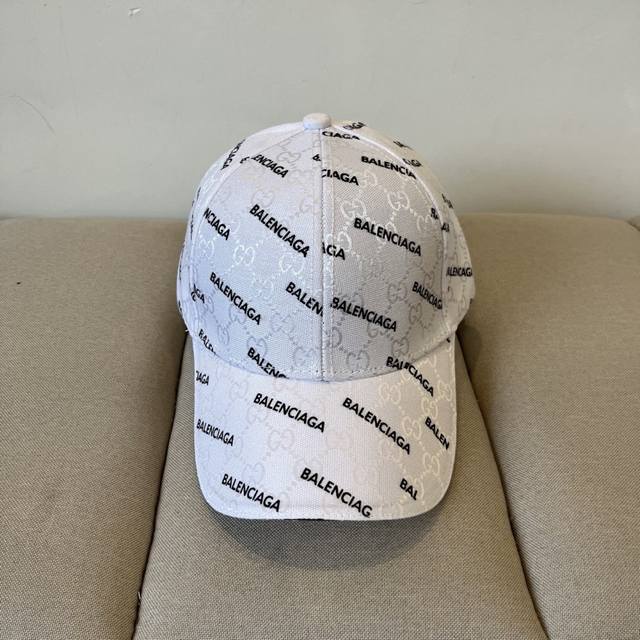 Balenciaga's new logo baseball cap, cool colors, different styles for men and wo