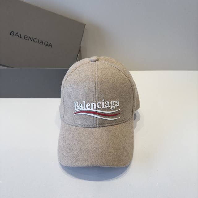 Balenciaga's new logo baseball cap, cool colors, different styles for men and wo